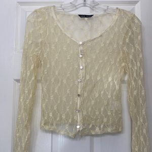 SHEIN Sheer Lace top